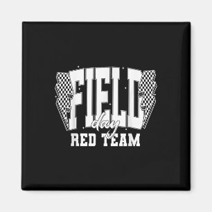 Aimant Field Day Red Team Couleur War Camp Équipe Jeu Com