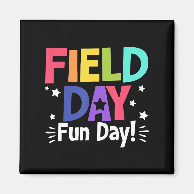Aimant Field Trip Fun Day 2022 pour Adults Enseignant 79 (Devant)
