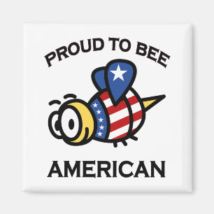 Aimant Fier à l'aimant d'Américain d'abeille