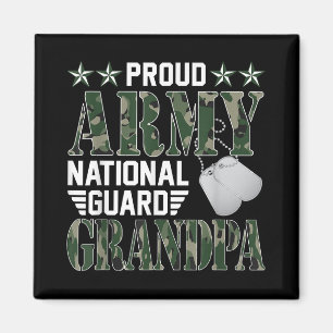 Aimant Fier Armée Garde nationale Grand-père Famille mili