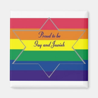 Aimant Fier d'être gay et juif