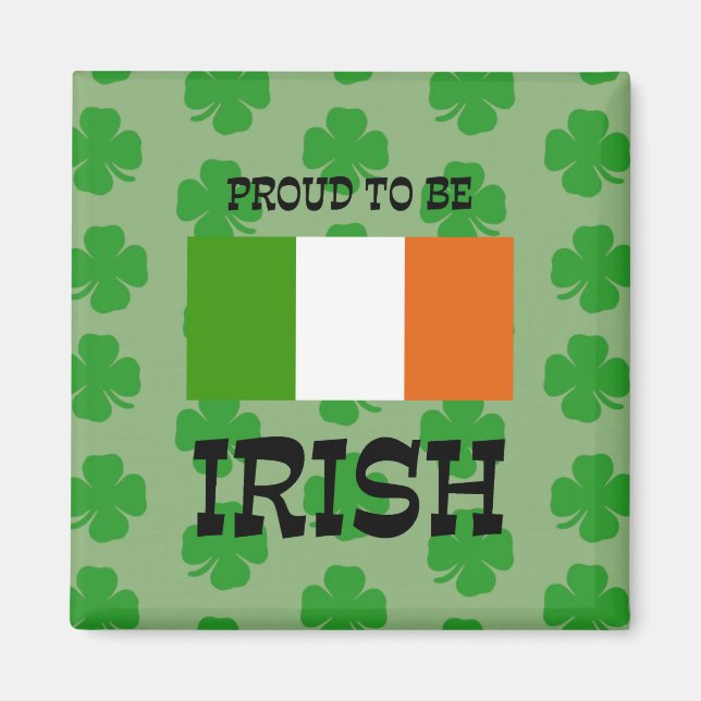 Aimant Fier d'être irlandais (Devant)