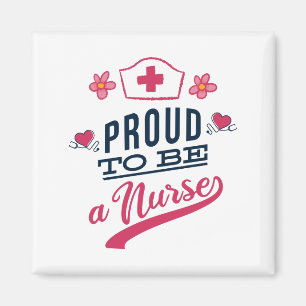 Aimant Fier d'être une infirmière