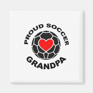 Aimant Fier grand-père de football