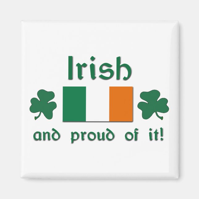 Aimant Fier irlandais (Devant)