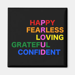 Aimant FIER noir brillant