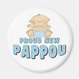 Aimant FIER NOUVEAU Pappou garçon