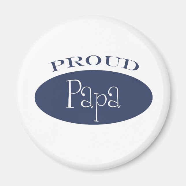 Aimant fier papa (Devant)