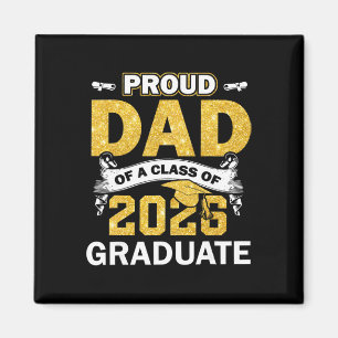 Aimant Fier papa d'un diplômé de la promotion 2026 T-shir