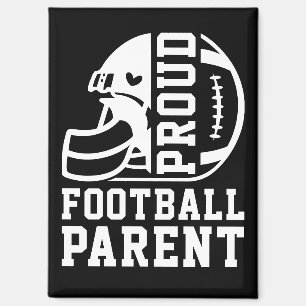 Aimant Fier parent de footballeur, famille de sports de f