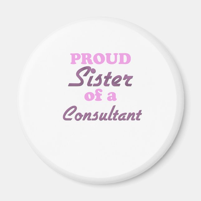 Aimant Fier Soeur d'un consultant (Devant)