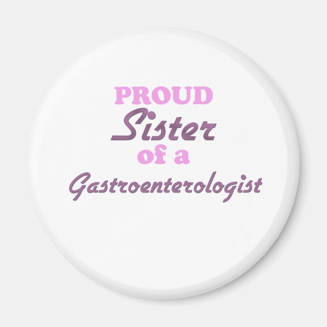 Aimant Fier Soeur d'un gastroentérologue (Devant)