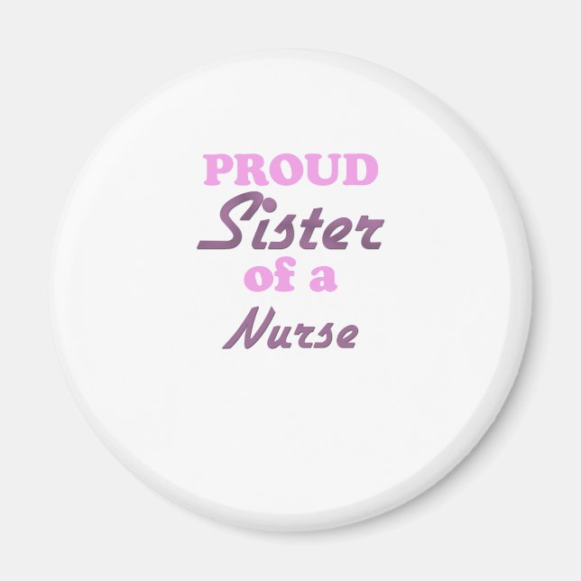 Aimant Fier Soeur d'une infirmière (Devant)