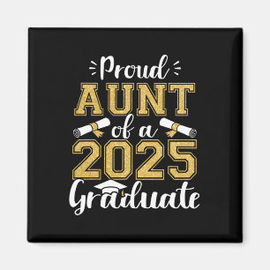 Aimant Fier Tante D'Un Cl De 2025 Diplômé Funny Senior A