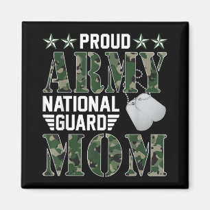 Aimant Fière Armée Garde nationale Maman Famille militair