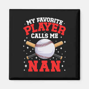 Aimant Fière Bysebyll Nan D'un Joueur Byseball Nan