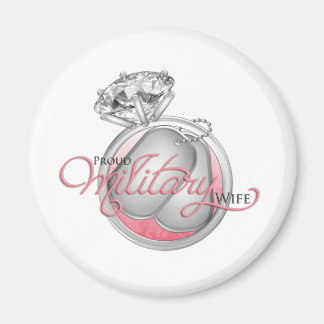 Aimant Fière épouse militaire