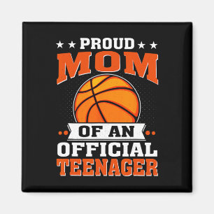 Aimant Fière Maman D'Un Adolescent Officiel 13e Anniversa