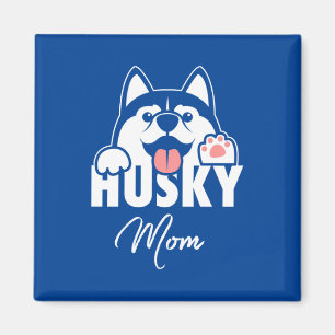 Aimant Fière maman Husky