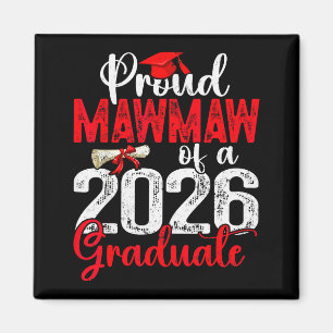 Aimant Fière Mawmaw d'un membre de la promotion 2026, fin