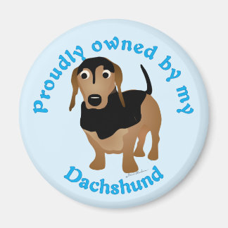 Aimant Fièrement possédé par mon Dachshund
