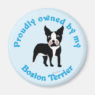 Aimant Fièrement possédé par un Boston Terrier