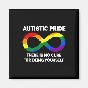 Aimant Fierté autistique - Sensibilisation à l'autisme -