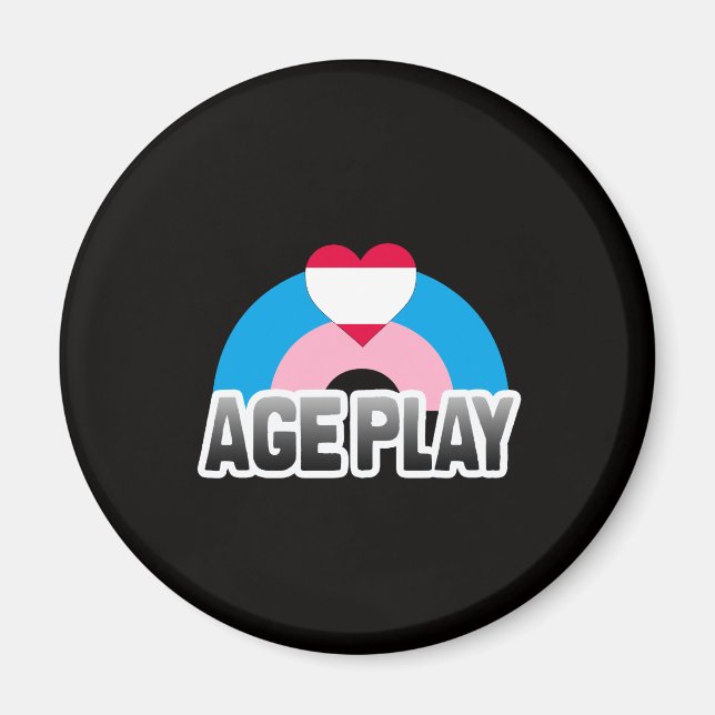 Aimant Fierté de jeu d'âge (Devant)