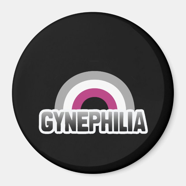 Aimant Fierté de la gynéphilie (Devant)