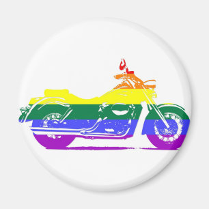 Aimant Fierté de moto de GLBT