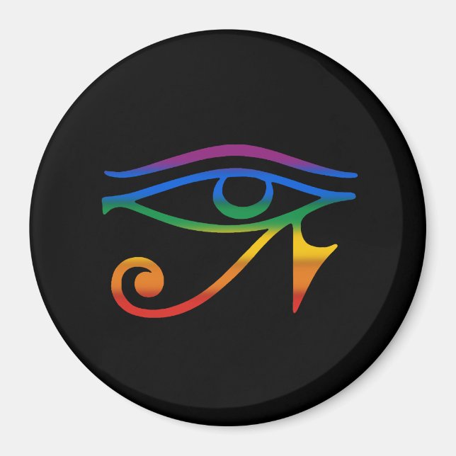 Aimant Fierté gay goth (Devant)