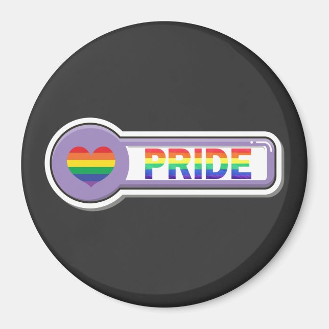 Aimant Fierté LGBTQ+ (Devant)