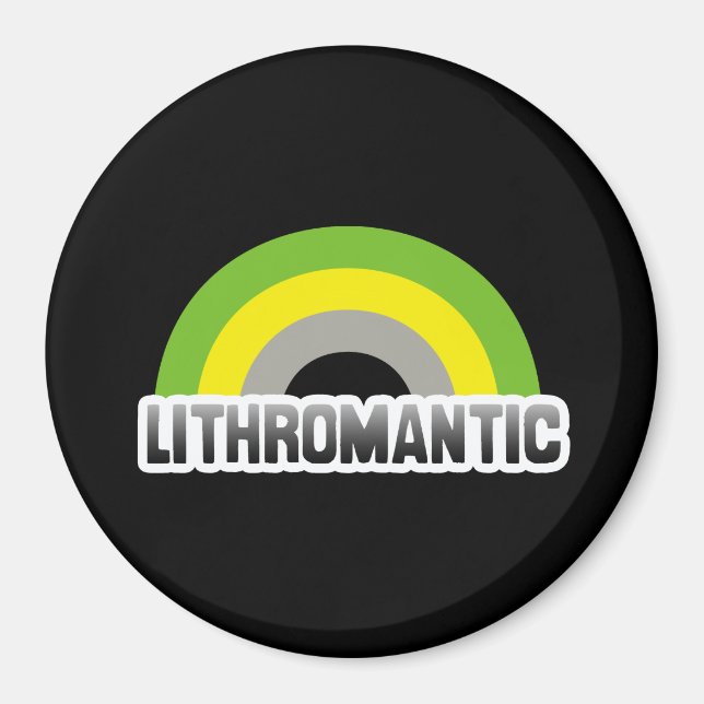 Aimant Fierté lithromantique (Devant)