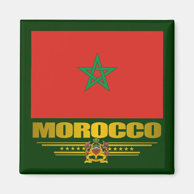 Aimant "Fierté marocaine" (Devant)