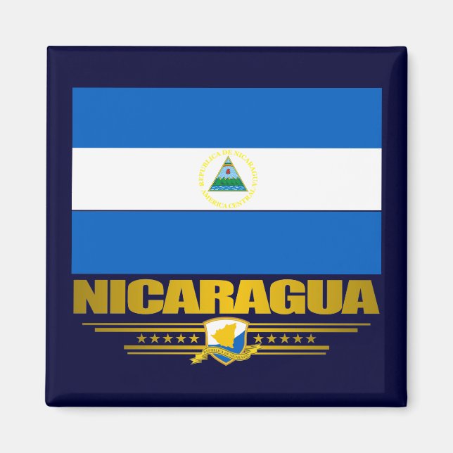 Aimant "Fierté nicaraguayenne" (Devant)