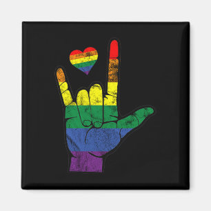 Aimant Fierté Sl Langues Lgbt Mois de la sensibilisation