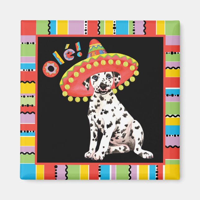 Aimant Fiesta Dalmatien (Devant)