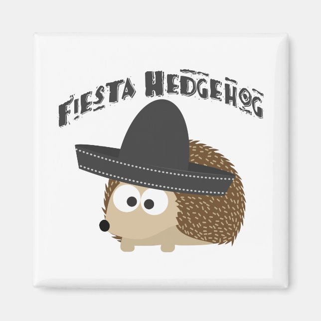 Aimant Fiesta Hedgehog (Devant)