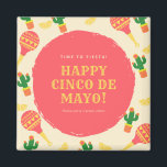 Aimant Fiesta Party Sombrero Cactus Lims Peppers Maracas<br><div class="desc">Fiesta Party Sombrero Cactus Limes Peppers Maracas aimant comme cadeau pour votre famille et ami.</div>