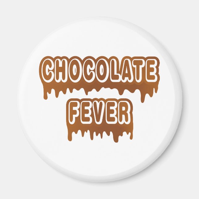 Aimant Fièvre au chocolat (Devant)