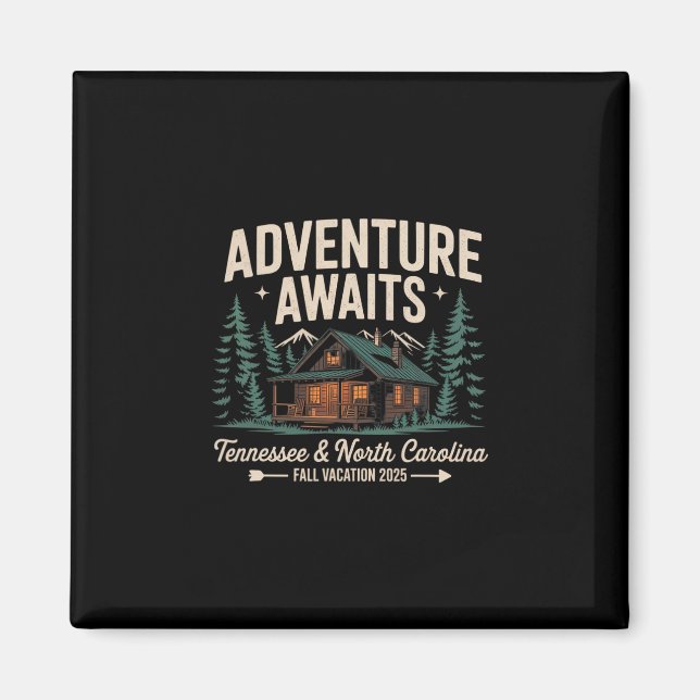 Aimant Fife Life Vacances Tennessee 2025  (Devant)