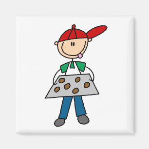 Aimant Figure Bâtonnet Tshirts et Cadeaux de Biscuits Cui