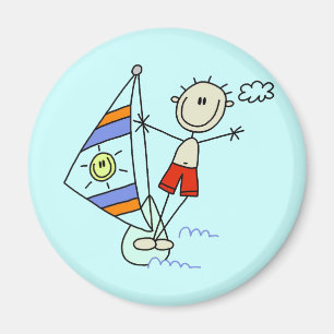 Aimant Figure de bâton de parachute
