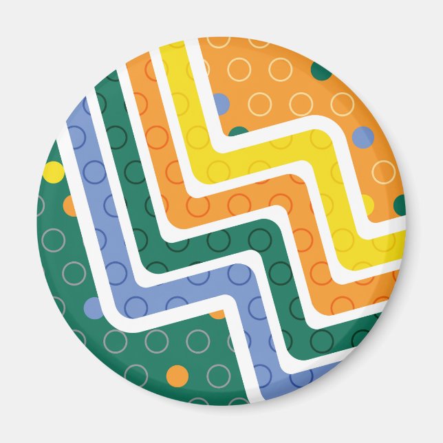 Aimant Figures géométriques 3 (Devant)