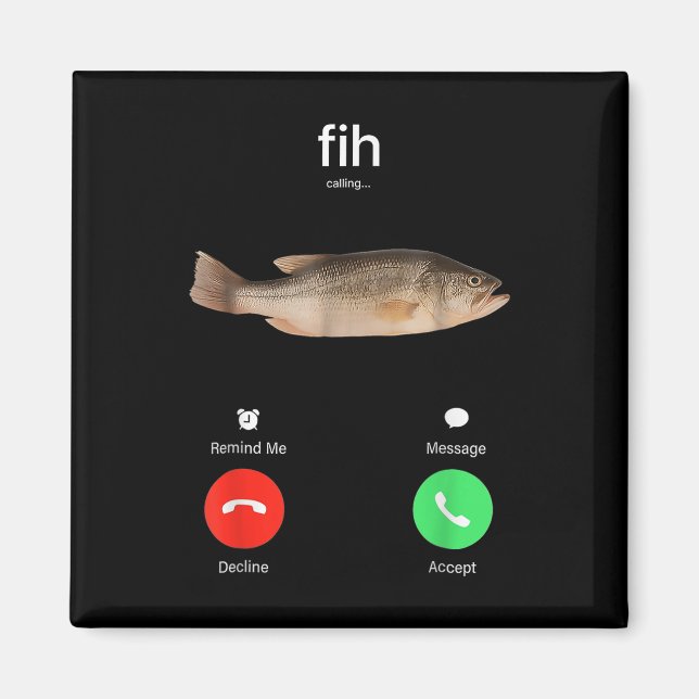 Aimant Fih Appel Me Rappeler Message Refuser Accepter Tél (Devant)