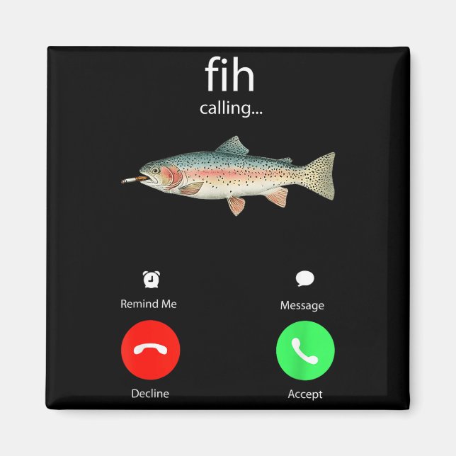 Aimant Fih Calling Remind Me Message Decline Accept Phone (Devant)