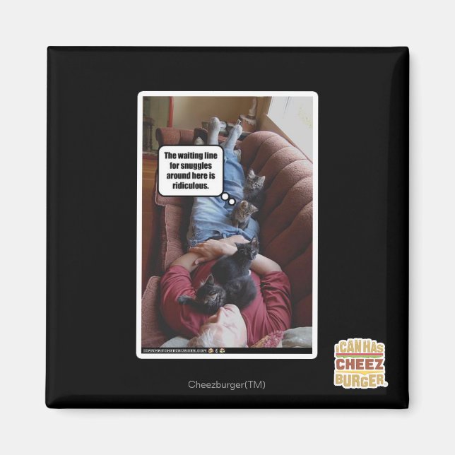 Aimant File d'attente pour les lunettes (Devant)