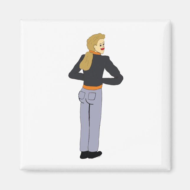 Aimant fille (Devant)