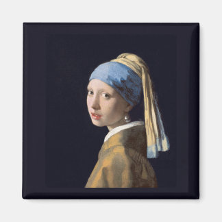 Aimant Fille avec une oreille de perle, Vermeer
