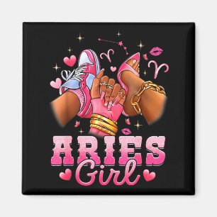 Aimant Fille Bélier reine d'anniversaire femme fille d'an